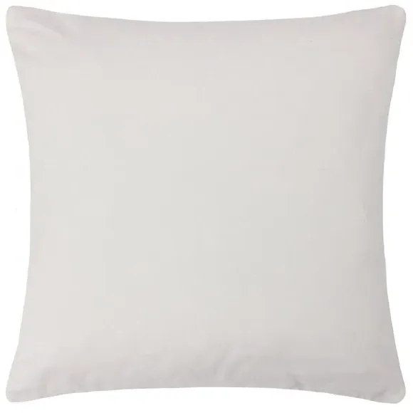 Geometric Cushion with Embroidery - Green, Cotton