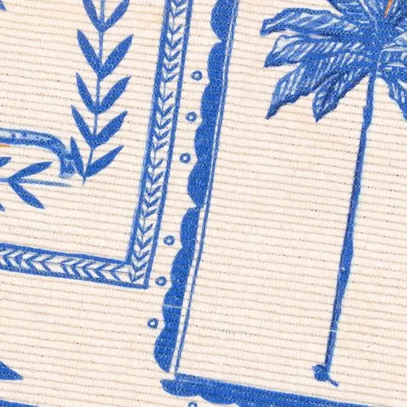 Indoor Outdoor Rug - Blue, Polyester