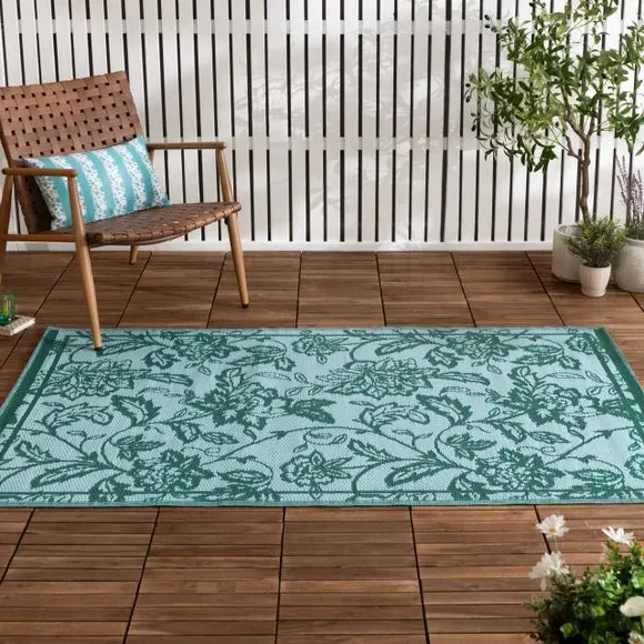 Indoor Outdoor Rug - Multicoloured, Polypropylene image