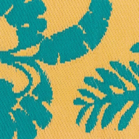 Indoor Outdoor Rug - Yellow, Polypropylene