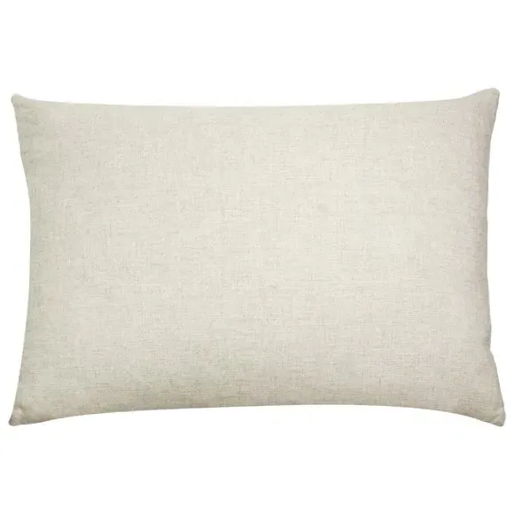 Oblong Cushion with Zip Closure - Blue, Velvet