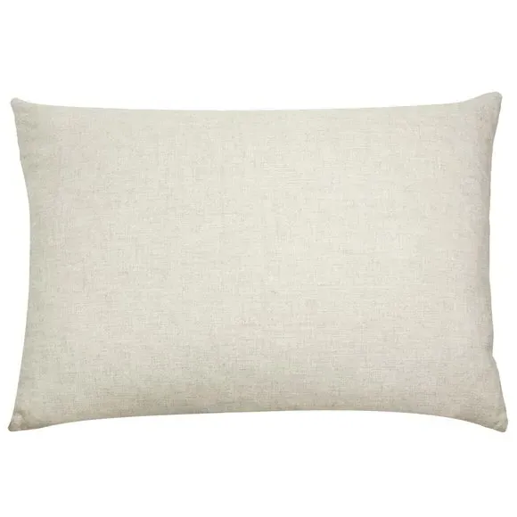 Oblong Cushion with Zip Closure - Mustard, Velvet