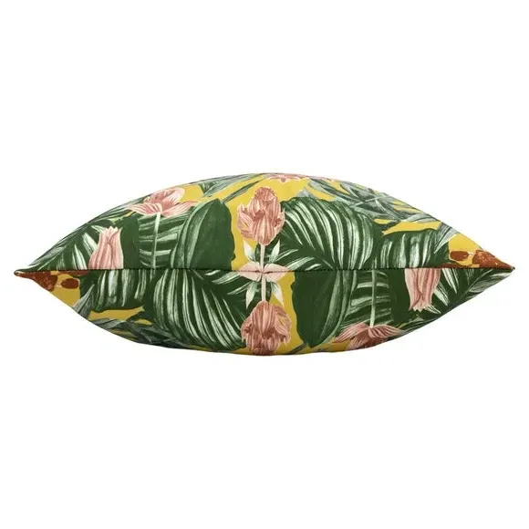 Outdoor Cushion with UV Protection - Mustard