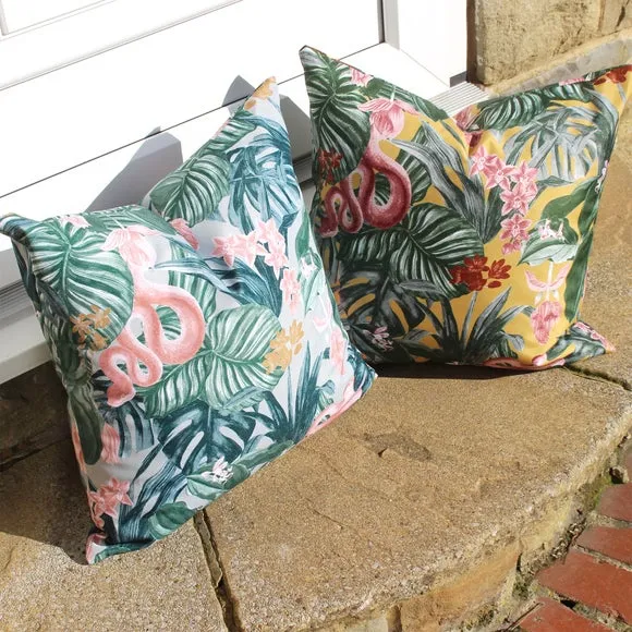 Outdoor Cushion with UV Protection - Mustard