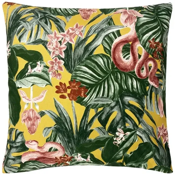 Outdoor Cushion with UV Protection - Mustard image