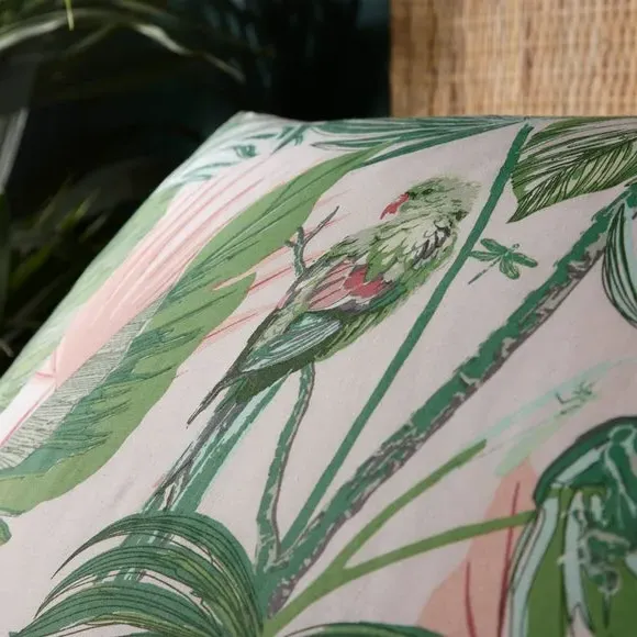 Reversible Duvet Cover Set - Jade, Polycotton