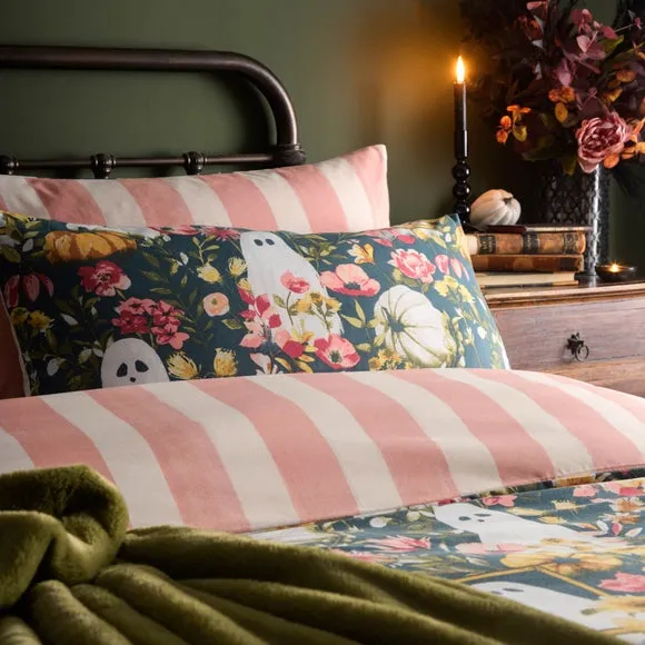 Reversible Duvet Cover Set - Multicolor, Cotton