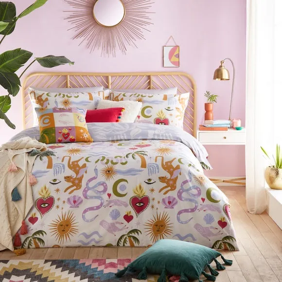 Reversible Duvet Cover Set - Multicolor image