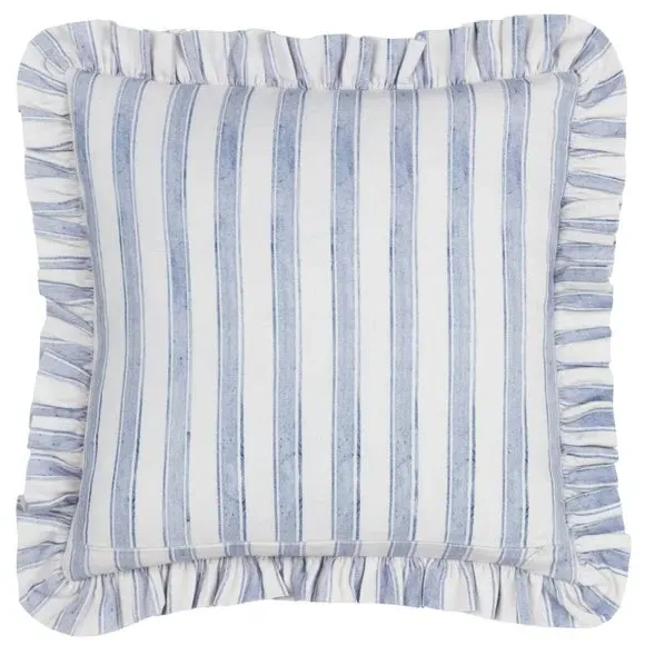 Square Cushion with Bow Detail - Multicolor, Cotton