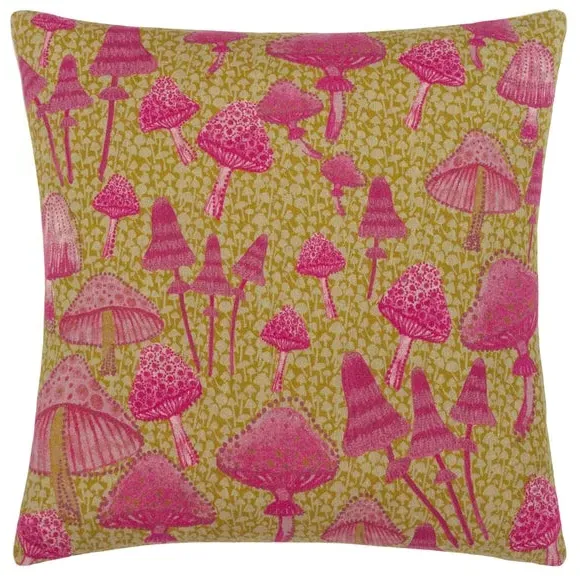 Square Cushion with Cover - Purple, Cotton image