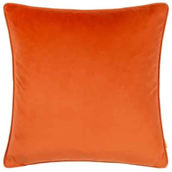 Square Cushion with Print - Cobalt Blue, Polyester