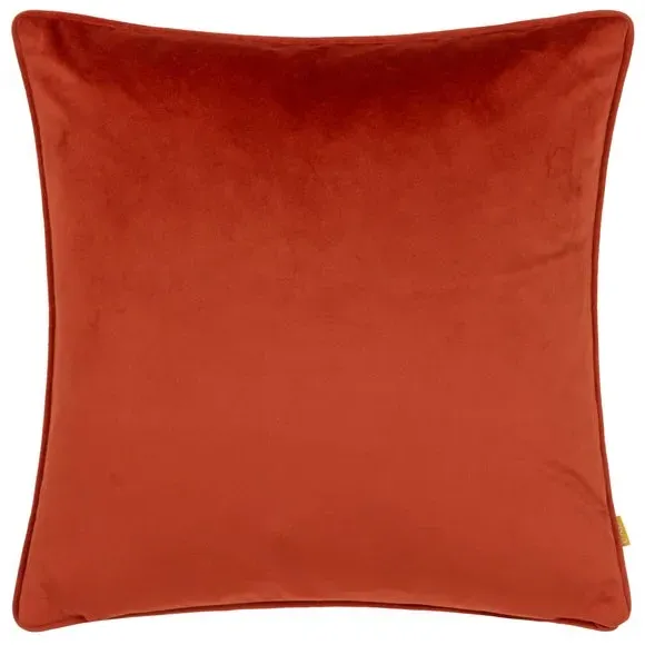 Square Cushion with Print - Green, Polyester
