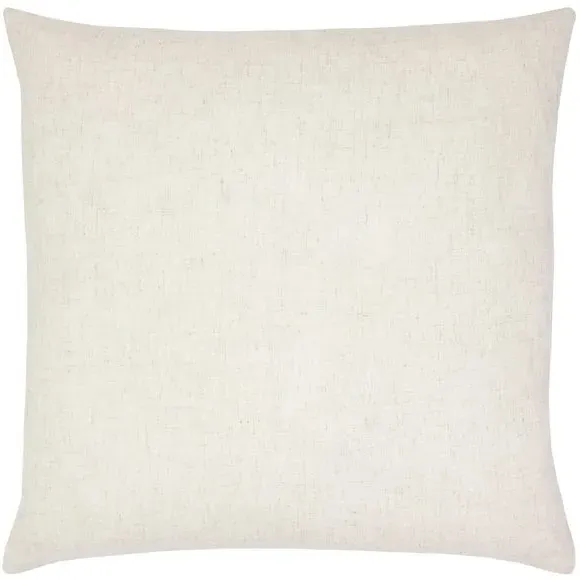Square Cushion with Tufted Design - Linen