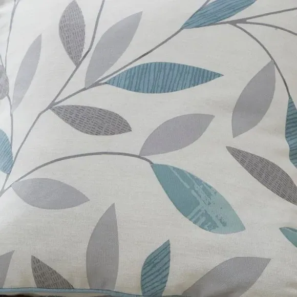 Beechwood Cushion with Zip Closure - Duck Egg