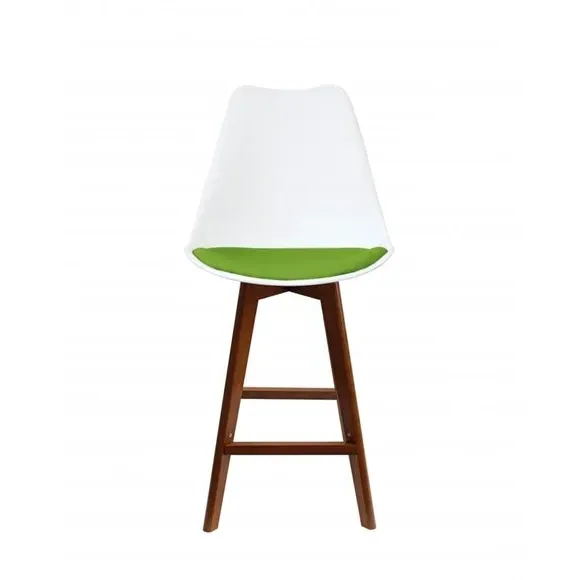 Bar Stool with Removable Pad - Green, Plastic