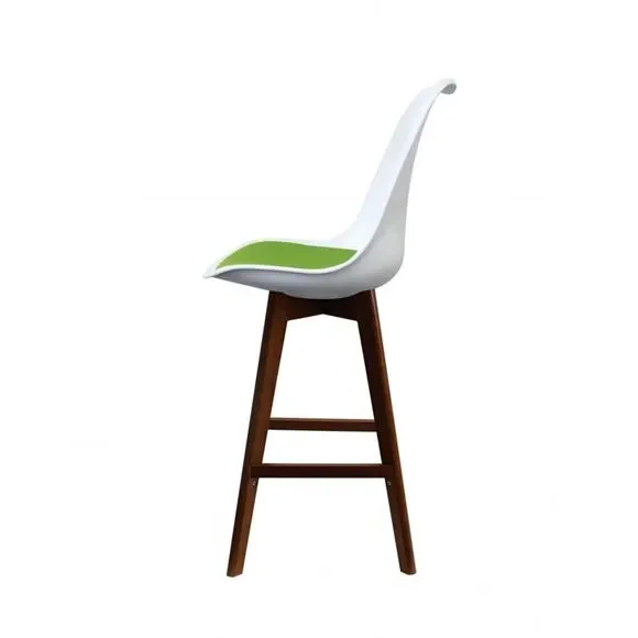 Bar Stool with Removable Pad - Green, Plastic