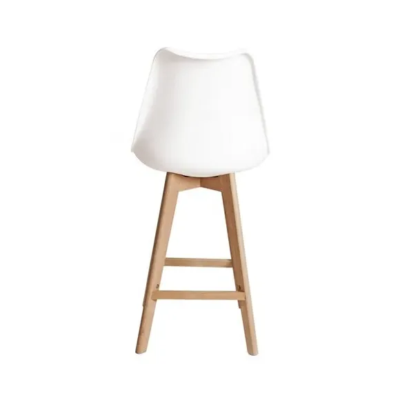 Bar Stool with Removable Pad - Yellow, Plastic