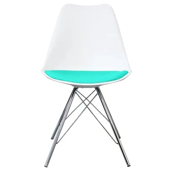 Dining Chair with Removable Pad - Aqua