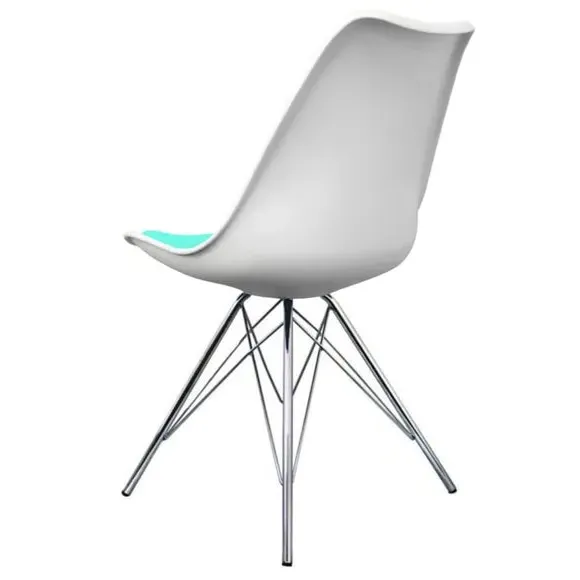 Dining Chair with Removable Pad - Aqua