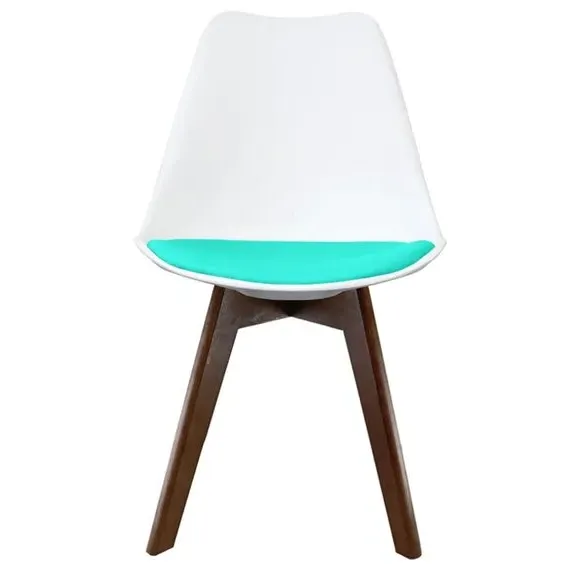 Dining Chair with Removable Pad - Aqua, Plastic