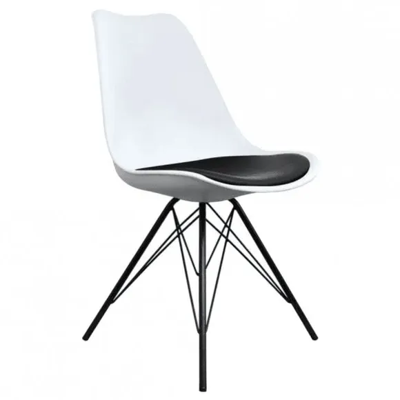 Dining Chair with Removable Pad - Black