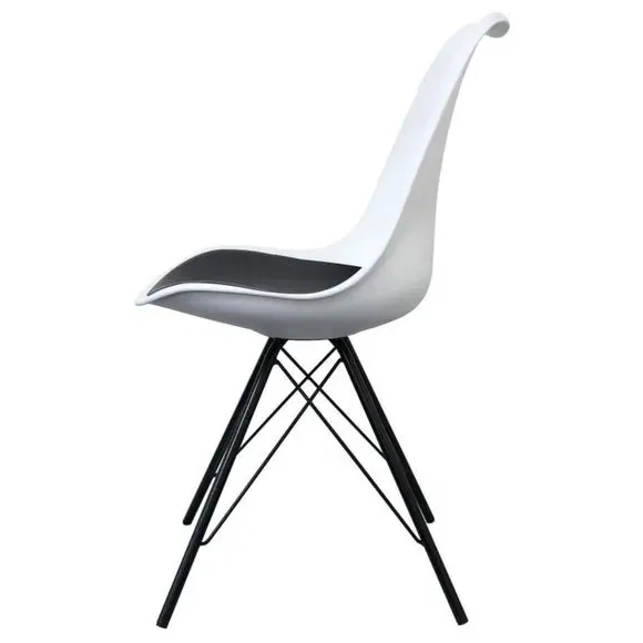 Dining Chair with Removable Pad - Black