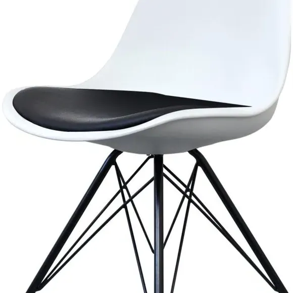 Dining Chair with Removable Pad - Black