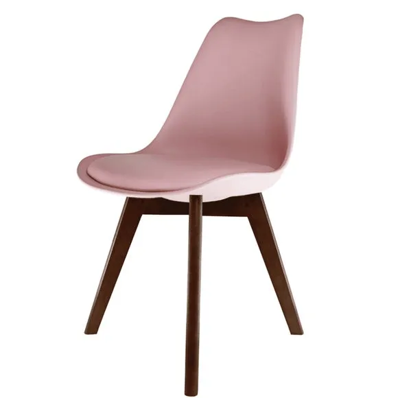 Dining Chair with Removable Pad - Blush, Plastic