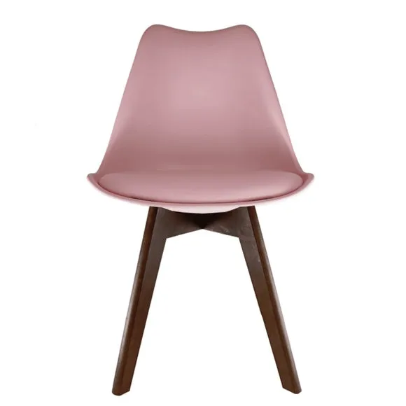 Dining Chair with Removable Pad - Blush, Plastic