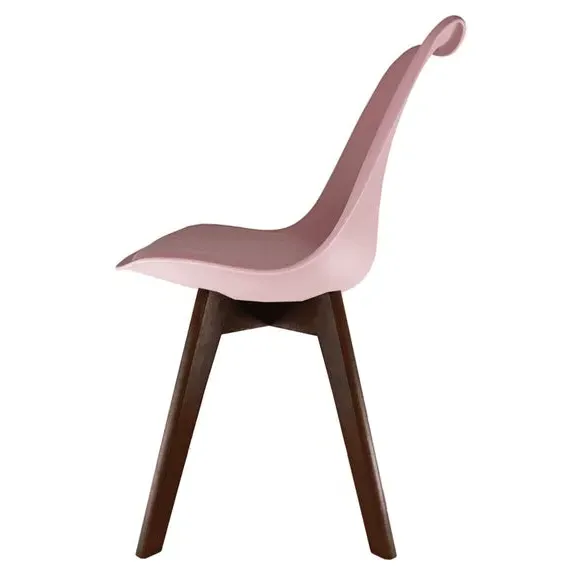 Dining Chair with Removable Pad - Blush, Plastic