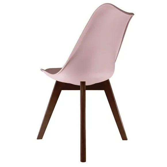 Dining Chair with Removable Pad - Blush, Plastic