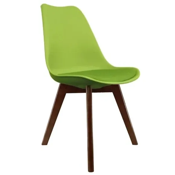 Dining Chair with Removable Pad - Green, Plastic