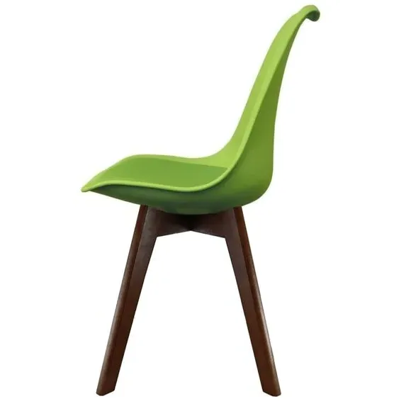 Dining Chair with Removable Pad - Green, Plastic