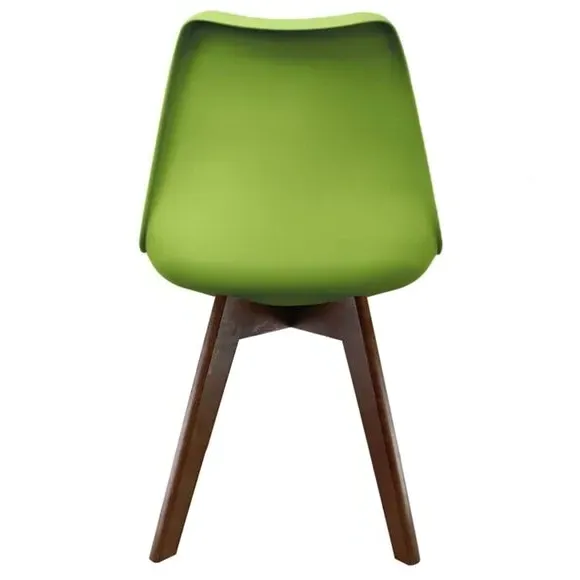 Dining Chair with Removable Pad - Green, Plastic
