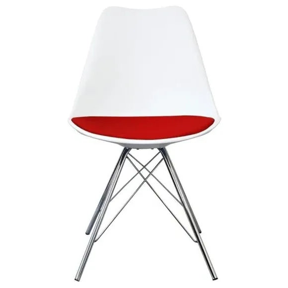 Dining Chair with Removable Pad - Red