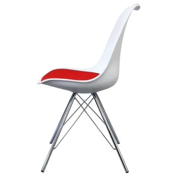 Dining Chair with Removable Pad - Red