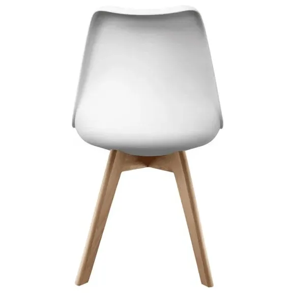 Dining Chair with Removable Pad - Yellow, Plastic
