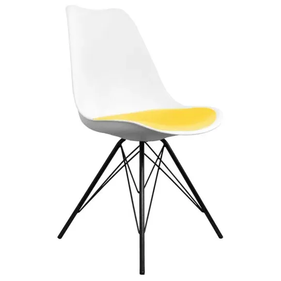 Dining Chair with Removable Pad - Yellow