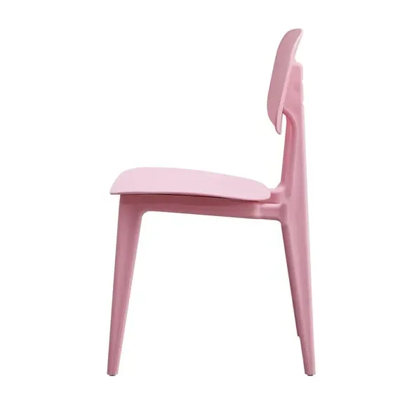 Stackable Dining Chair - Pink, Plastic