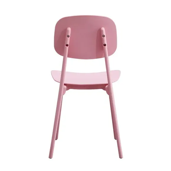 Stackable Dining Chair - Pink, Plastic