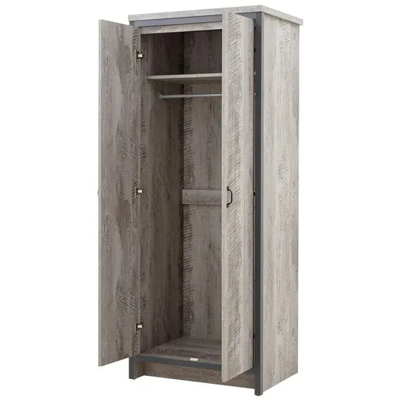 3-Piece Bedroom Set with Storage - Grey