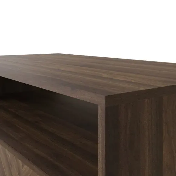 Coffee Table with Storage - Walnut, Wood-Effect