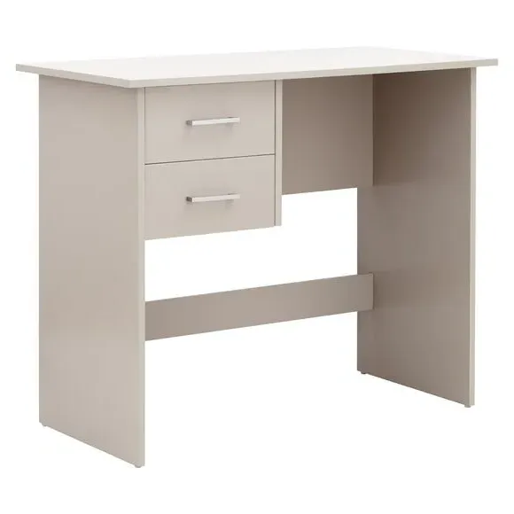Compact Desk with Storage - Grey, Paper Foil