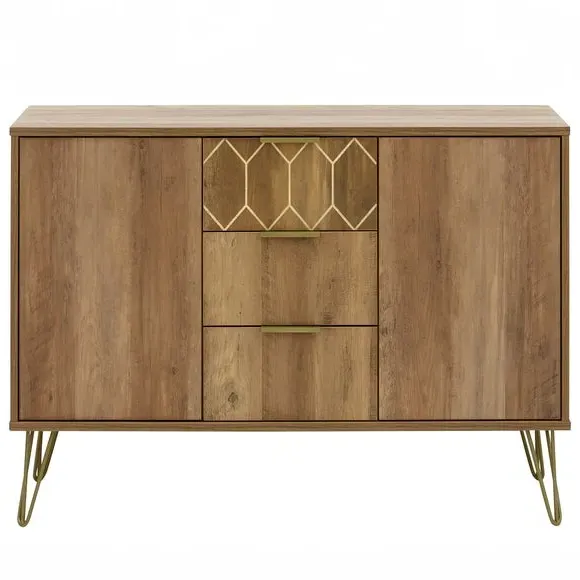 Orleans Sideboard with Drawers - Brown, Mango