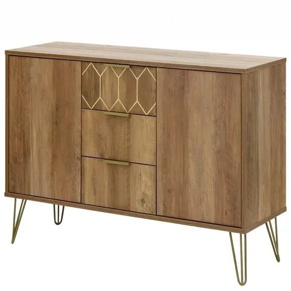 Orleans Sideboard with Drawers - Brown, Mango