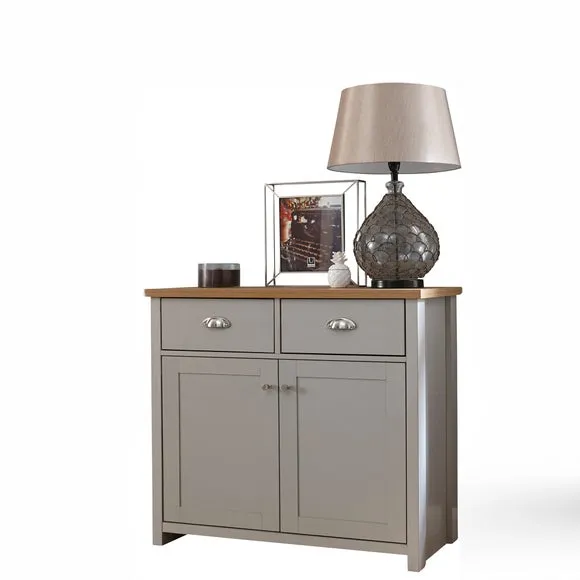 Small Sideboard with Storage - Grey