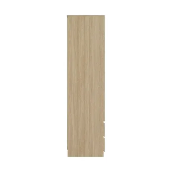 Triple 4-Drawer Wardrobe - Oak, Wood Effect