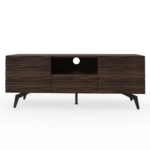TV Stand with Storage - Dark Walnut, Wood