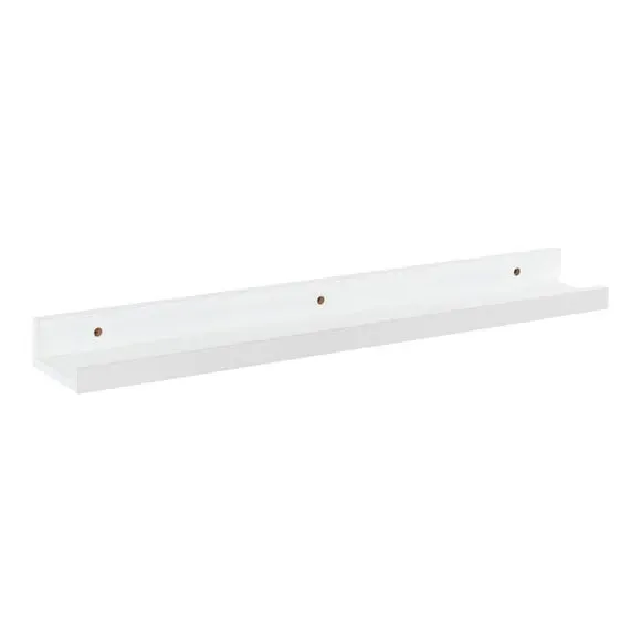 Picture Ledge Shelf - White, MDF