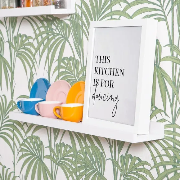 Picture Ledge Shelf - White, MDF